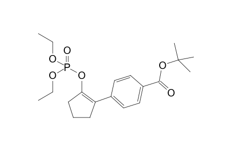 Tert-Butyl 4-[2-[(Diethoxyphosphoryl)oxy]cyclopent-1-en-1-yl]-benzoate