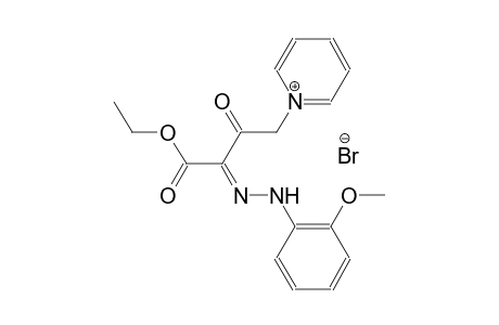 1-{(3E)-4-ethoxy-3-[(2-methoxyphenyl)hydrazono]-2,4-dioxobutyl}pyridinium bromide
