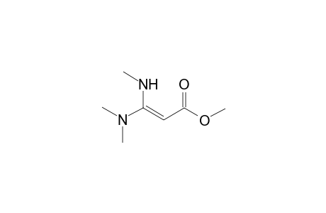 2-Propenoic acid, 3-(dimethylamino)-3-(methylamino)-, methyl ester