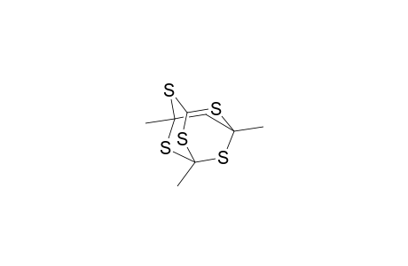 2,4,6,8,9-Pentathiatricyclo[3.3.1.1(3,7)]decane, 1,3,7-trimethyl-