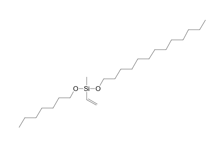 Silane, methylvinyl(heptyloxy)tridecyloxy-