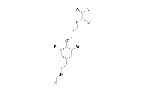 CERATININE-D;N-[3-[2,6-DIBROMO-4-(2-FORMAMIDOETHYL)-PHENOXY]-PROPYL]-OXALAMIDE