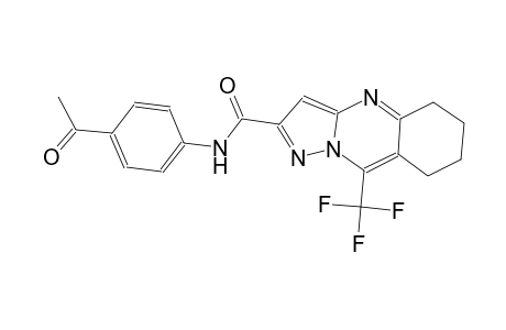 N-(4-acetylphenyl)-9-(trifluoromethyl)-5,6,7,8-tetrahydropyrazolo[5,1-b]quinazoline-2-carboxamide