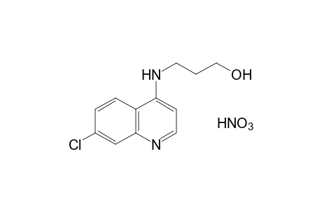 3-[(7-chloro-4-quinolyl)amino]-1-propanol, nitrate