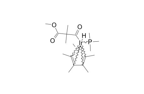 CP*(PME3)-IR-(H)-[C-(O)-C-(CH3)2-(CO2CH3)]