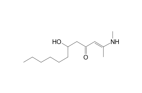 6-Hydroxy-2-(N-methylamino)dodec-2-en-4-one