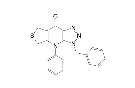 8H-Thieno[3,4-b]-1,2,3-triazolo[4,5-e]pyridin-8-one, 3,4,5,7-tetrahydro-4-phenyl-3-(phenylmethyl)-