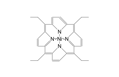 (5,10,15,20-Tetraethyl-porphinato)-nickel(ii)