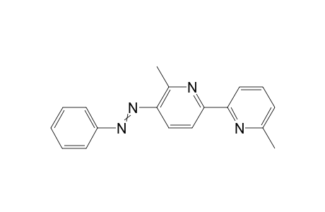 6,6'-Dimethyl-5-phenylazo-2,2'-bipyridyl