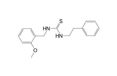 N-(2-methoxybenzyl)-N'-(2-phenylethyl)thiourea