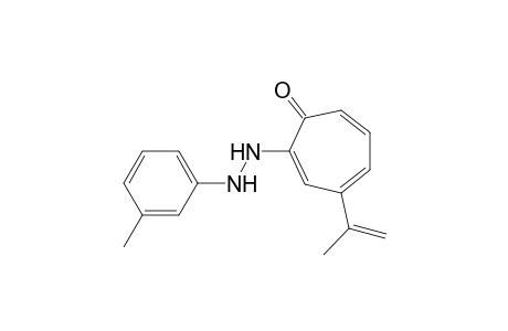 4-Iopropenyl-2-[2-(m-tolyl)hydrazino]tropone