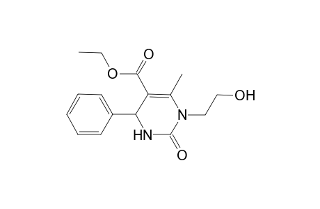 Ethyl 1-(2-hydroxyethyl)-6-methyl-2-oxo-4-phenyl-1,2,3,4-tetrahydro-5-pyrimidinecarboxylate