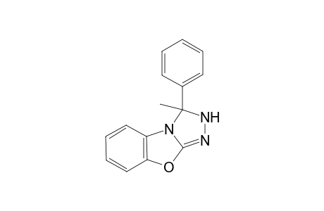 3-Methyl-3-phenyl-2,3-dihydro[1,2,4]triazolo[3,4-b][1,3]benzoxazole