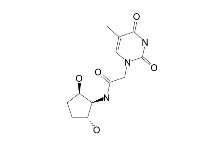 N-[(2,5-DIHYDROXYCYCLOPENTYL)-1-(THYMIN-1-YL)]-ACETAMIDE