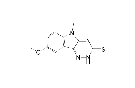 8-methoxy-5-methyl-2,5-dihydro-3H-[1,2,4]triazino[5,6-b]indole-3-thione