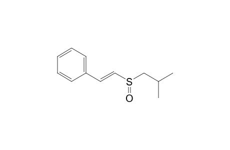 (E)-Isobutylsulfinyl-2-phenylethene