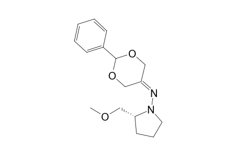 1-[(2'-Phenyl-1',3'-dioxan-5'-ylidene)amino]-2-(methoxymethyl)-pyrrolidine
