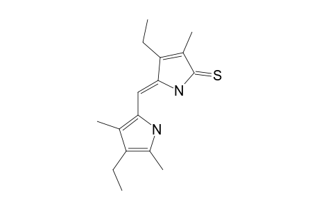 (5Z)-4-ethyl-5-[(4-ethyl-3,5-dimethyl-1H-pyrrol-2-yl)methylene]-3-methyl-3-pyrroline-2-thione