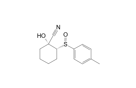 (R1,R2,RS)-1-Hydroxy-2-[(4-methylphenyl)sulfinyl]cyclohexanecarbonitrile