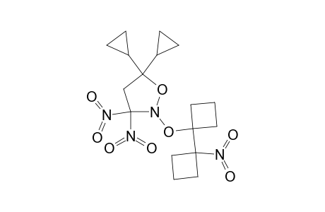 3,3-DINITRO-2-[1'-NITRO-1,1'-BI-(CYCLOBUTYL)-1-YLOXY]-5,5-DICYCLOPROPYLISOXAZOLIDINE
