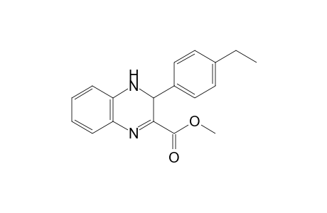 2-(Methoxycarbonyl)-3-(p-ethylphenyl)-3,4-dihydroquinoxaline