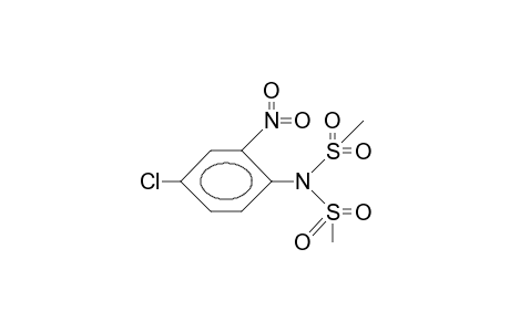 4'-Chloro-N-methylsulfonyl-2'-nitro-methane-sulfonanilide