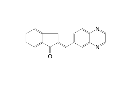 (2E)-2-(6-quinoxalinylmethylene)-2,3-dihydro-1H-inden-1-one