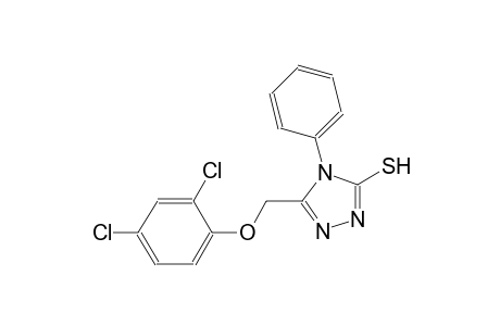 5-[(2,4-dichlorophenoxy)methyl]-4-phenyl-4H-1,2,4-triazole-3-thiol