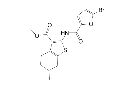 methyl 2-[(5-bromo-2-furoyl)amino]-6-methyl-4,5,6,7-tetrahydro-1-benzothiophene-3-carboxylate