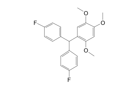 bis(4-Fluorophenyl)(2,4,5-trimethoxyphenyl)methane