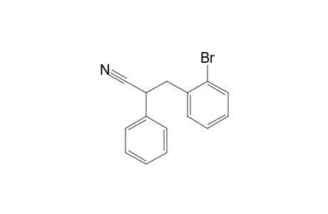 3-(o-Bromophenyl)-2-phenylpropanenitrile