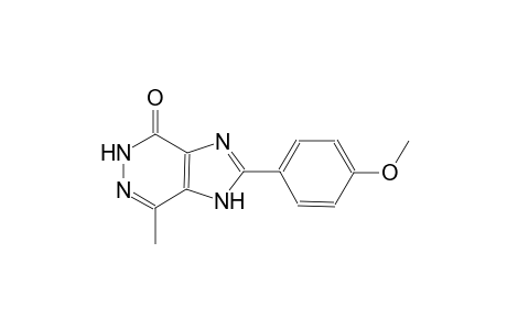 2-(4-methoxyphenyl)-7-methyl-1,5-dihydro-4H-imidazo[4,5-d]pyridazin-4-one