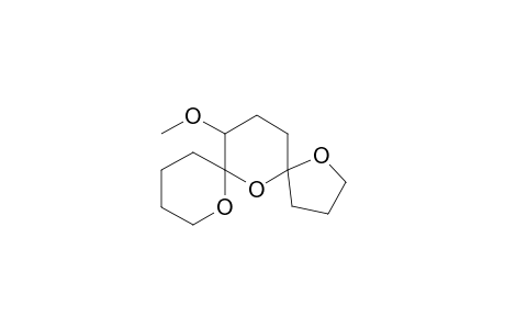 13-Methoxy-1,6,8-trioxadispiro[4.1.5.3]pentadecane