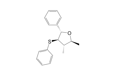 (+-)-(2s*,3s*,4r*,5s*)-tetrahydro-2,3-dimethyl-5-phenyl-4-(phenylthio)furan