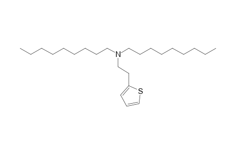 Ethylamine, N,N-dinonyl-2-(2-thiophenyl)-