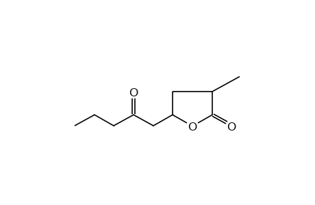4-HYDROXY-2-METHYL-6-OXONONANOIC ACID, gamma-LACTONE