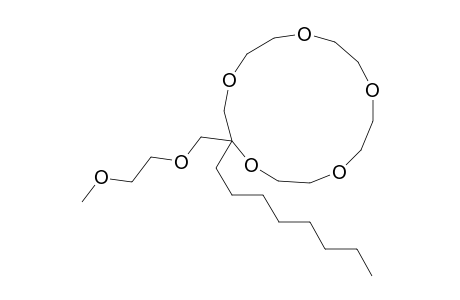 2-[(2-methoxyethoxy)methyl]-2-octyl-15-crown-5