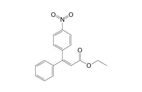 (Z)-3-(4-nitrophenyl)-3-phenyl-2-propenoic acid ethyl ester