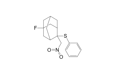 (E)-5-Fluoro-2-nitromethyl-2-phenylthioadamantane