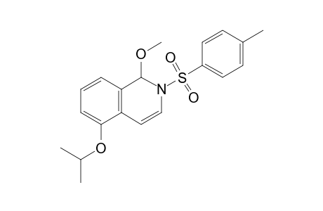 5-Isopropoxy-2-[(p-methylphenyl)sulfonyl]-1,2-dihydro-isoquinolinyl Methyl Ether