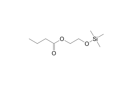 2-hydroxyethyl butyrate, TMS derivative
