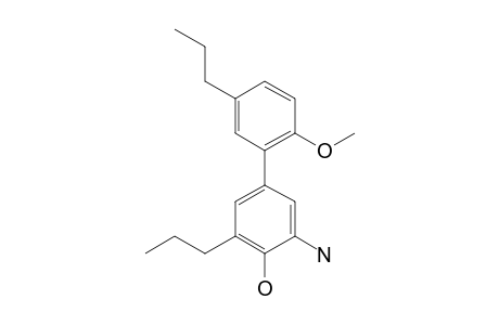 5'-AMINO-2-METHOXY-3',5-DIPROPYLBIPHENYL-4'-OL