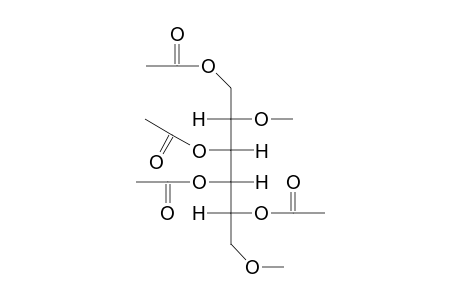 (2S,3R,4S,5R)-2,6-dimethoxyhexane-1,3,4,5-tetrayl tetraacetate