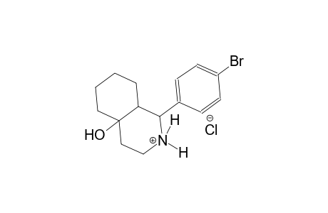 1-(4-bromophenyl)-4a-hydroxydecahydroisoquinolinium chloride
