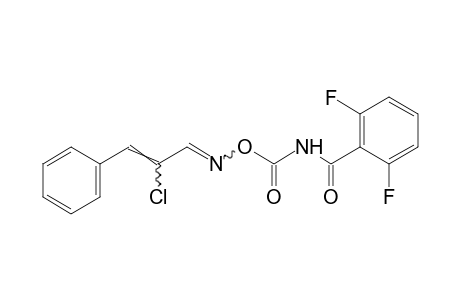 alpha-chlorocinnamaldehyde, O-[(2,6-difluorobenzoyl)carbamoyl]oxide