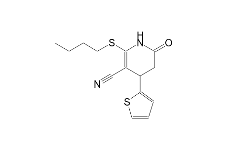 3-pyridinecarbonitrile, 2-(butylthio)-1,4,5,6-tetrahydro-6-oxo-4-(2-thienyl)-