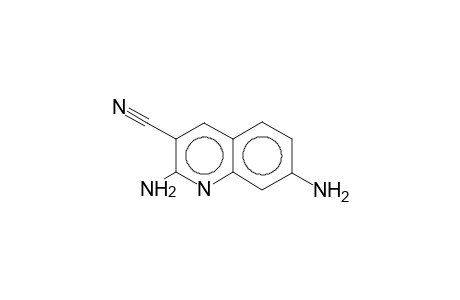 2,7-Diamino-quinoline-3-carbonitrile