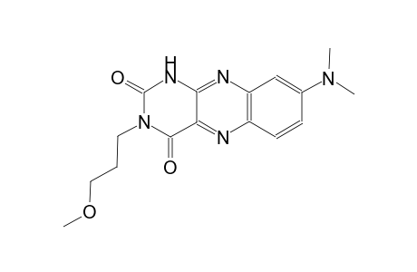 benzo[g]pteridine-2,4(1H,3H)-dione, 8-(dimethylamino)-3-(3-methoxypropyl)-