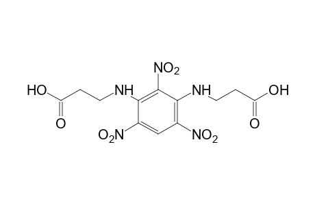 N,N'-(2,4,6-trinitro-m-phenylene)di-beta-alanine