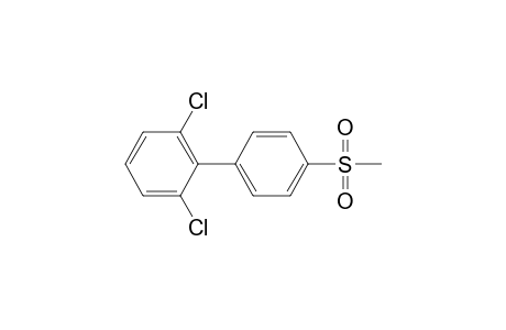 4-Methylsufonyl-2',6'-dichlorobiphenyl